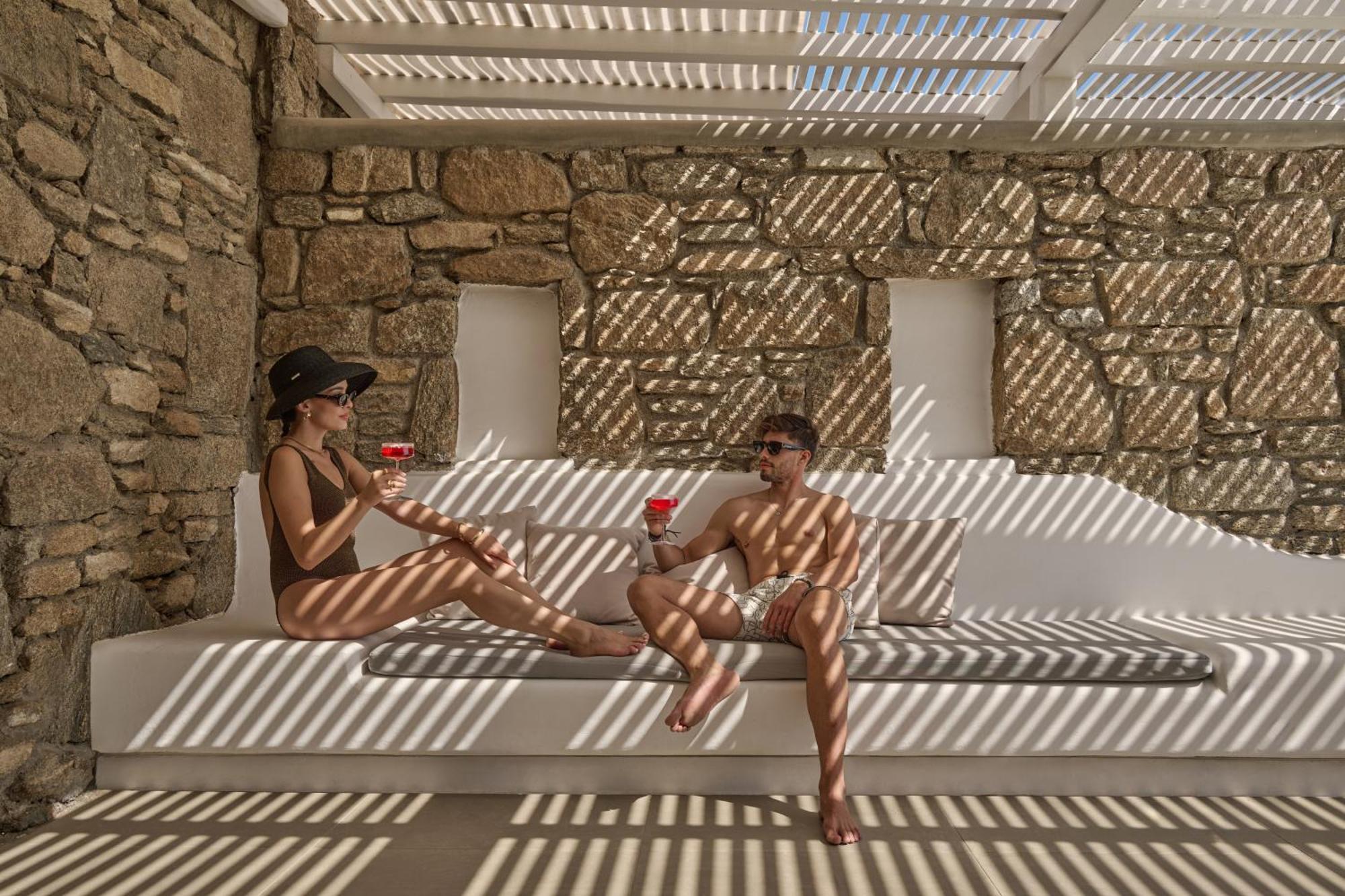 Olvos Luxury Suites Mykonos Mykonos Town Kültér fotó