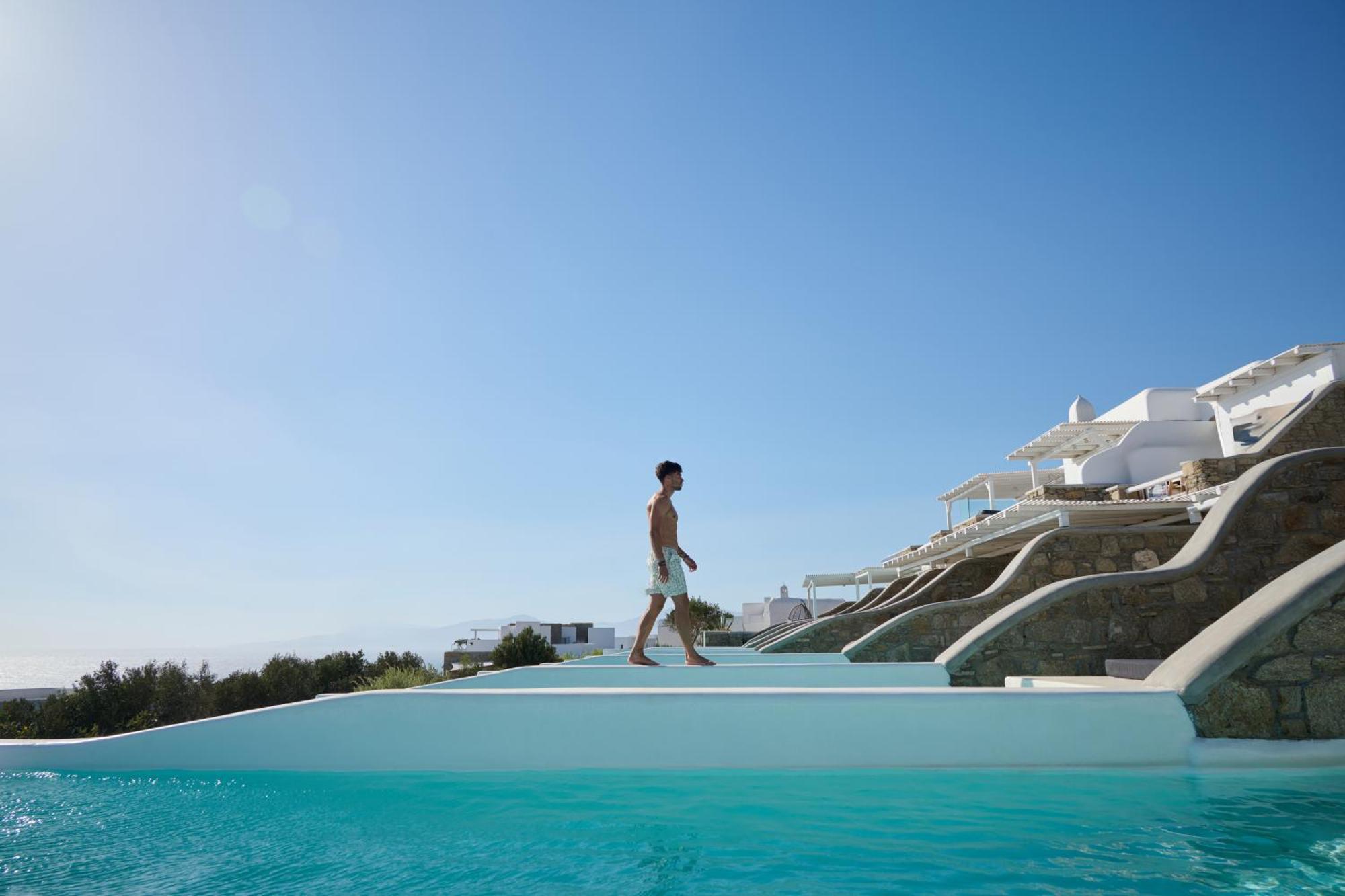 Olvos Luxury Suites Mykonos Mykonos Town Kültér fotó
