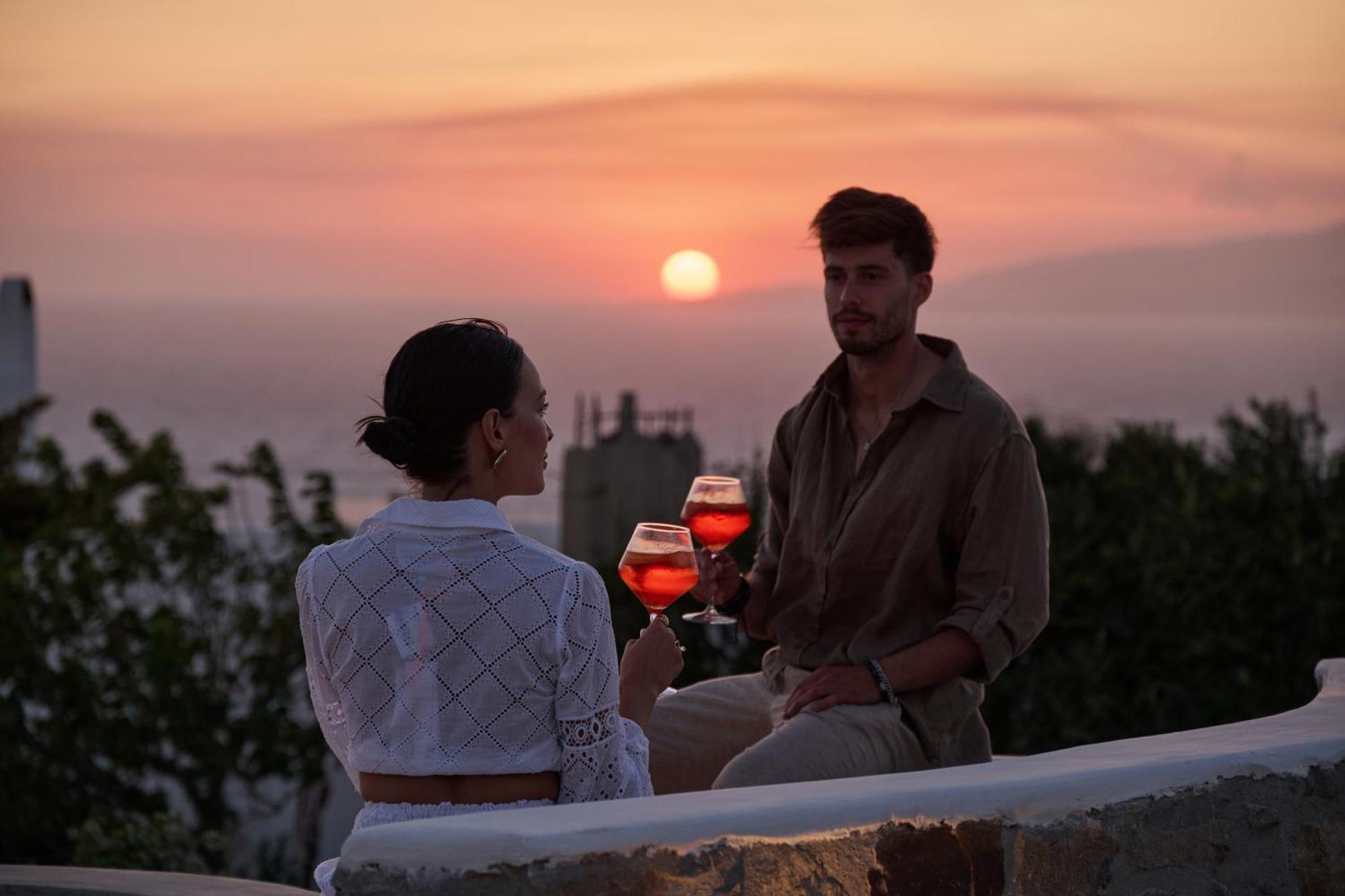 Olvos Luxury Suites Mykonos Mykonos Town Kültér fotó