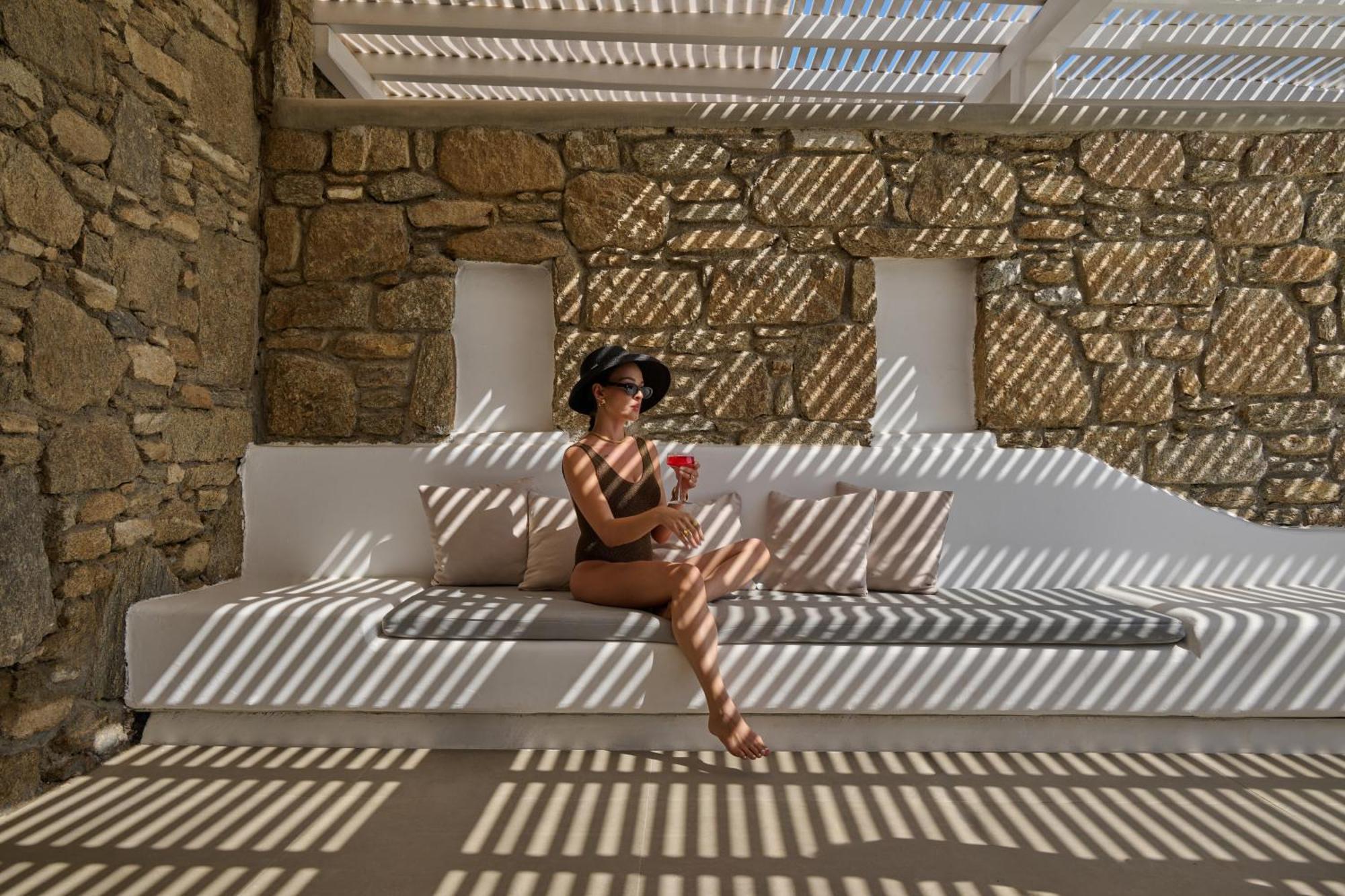 Olvos Luxury Suites Mykonos Mykonos Town Kültér fotó