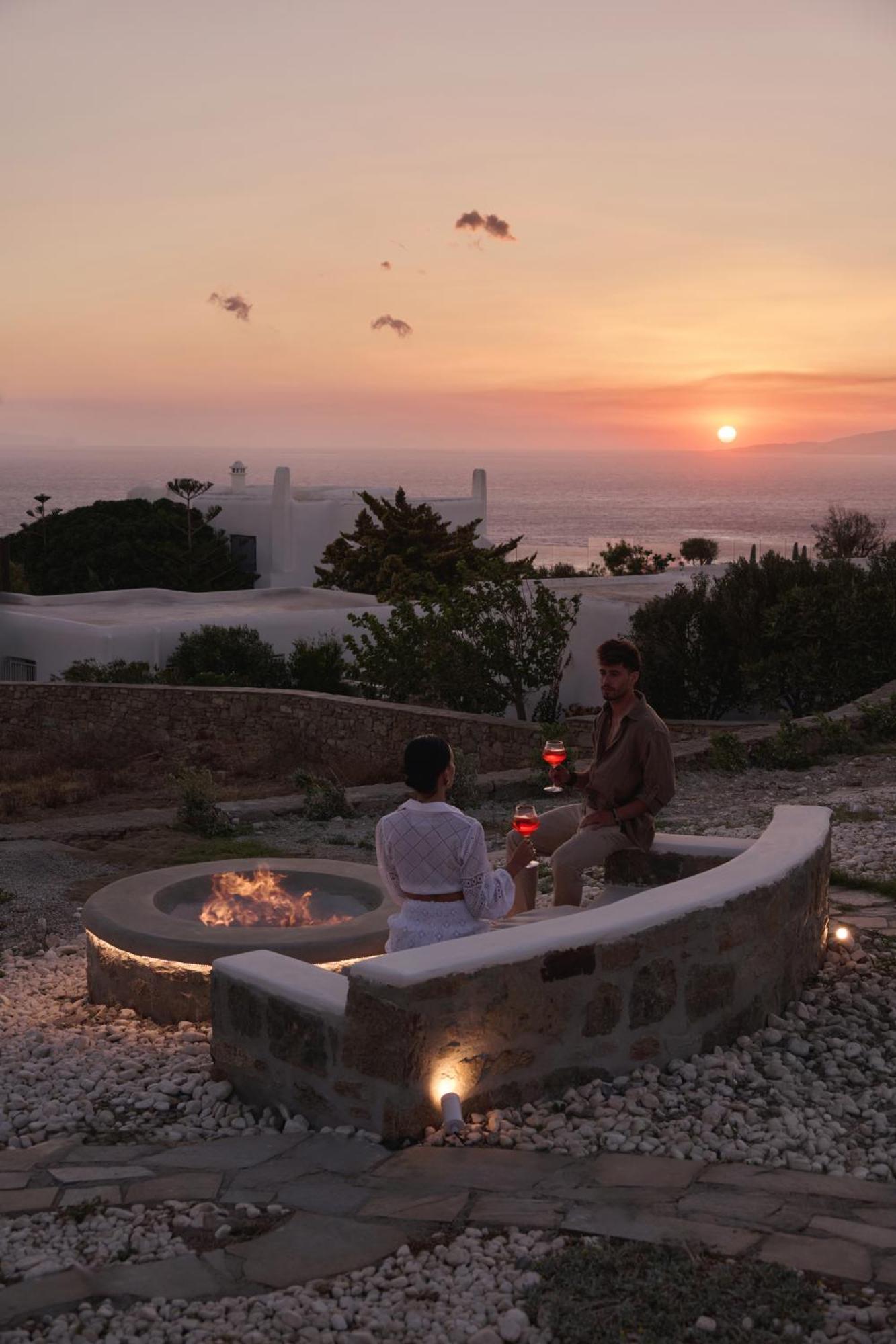 Olvos Luxury Suites Mykonos Mykonos Town Kültér fotó