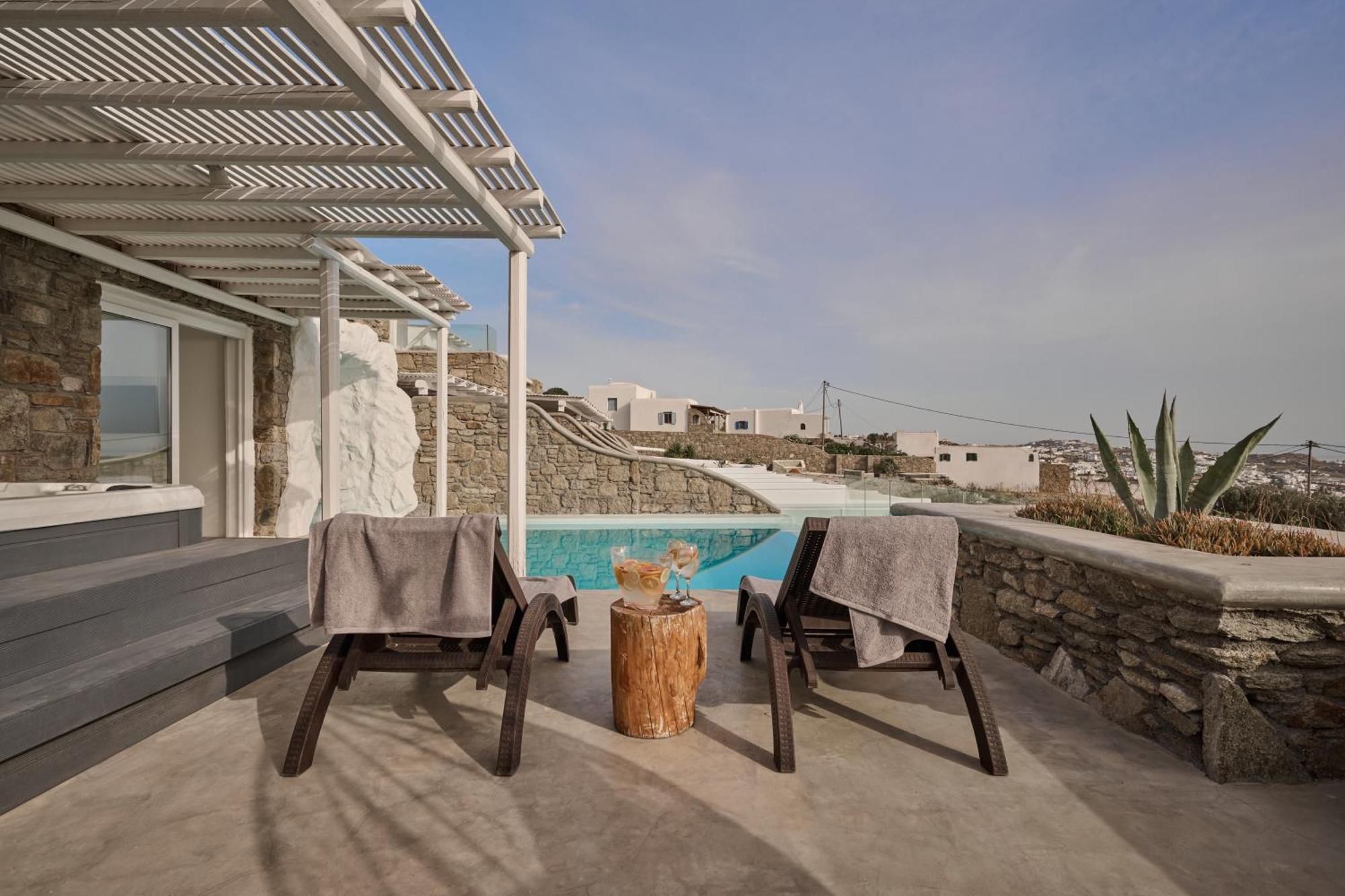 Olvos Luxury Suites Mykonos Mykonos Town Kültér fotó