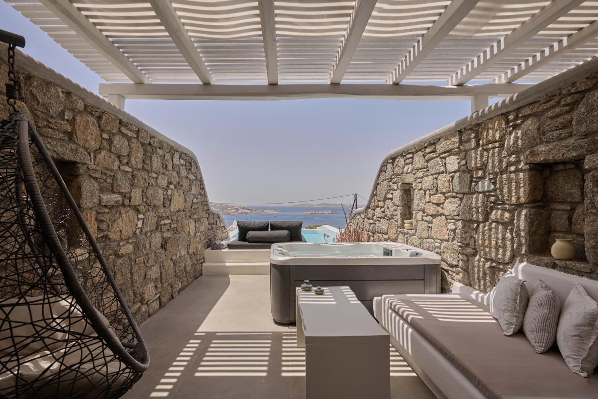 Olvos Luxury Suites Mykonos Mykonos Town Kültér fotó