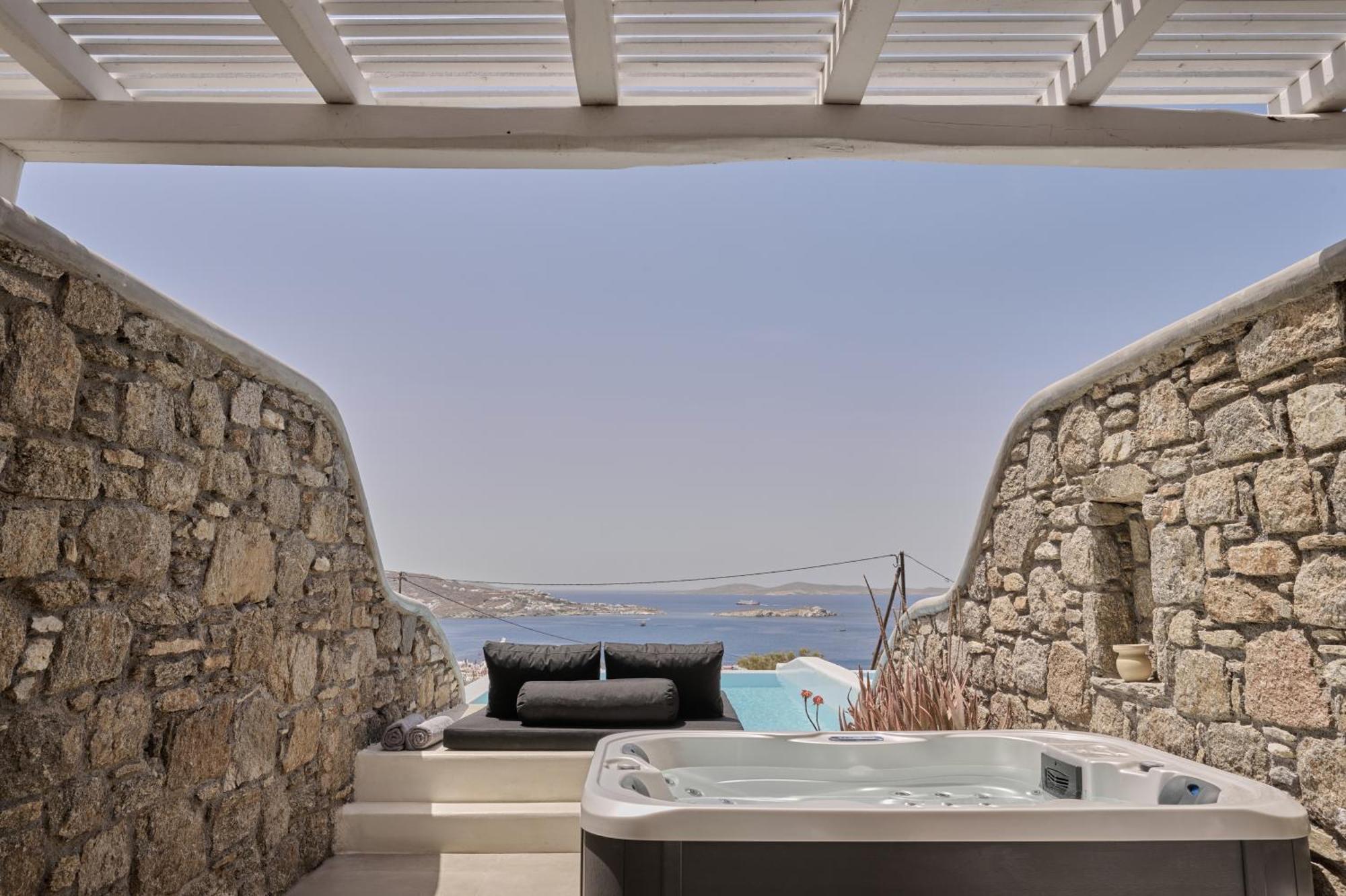 Olvos Luxury Suites Mykonos Mykonos Town Kültér fotó