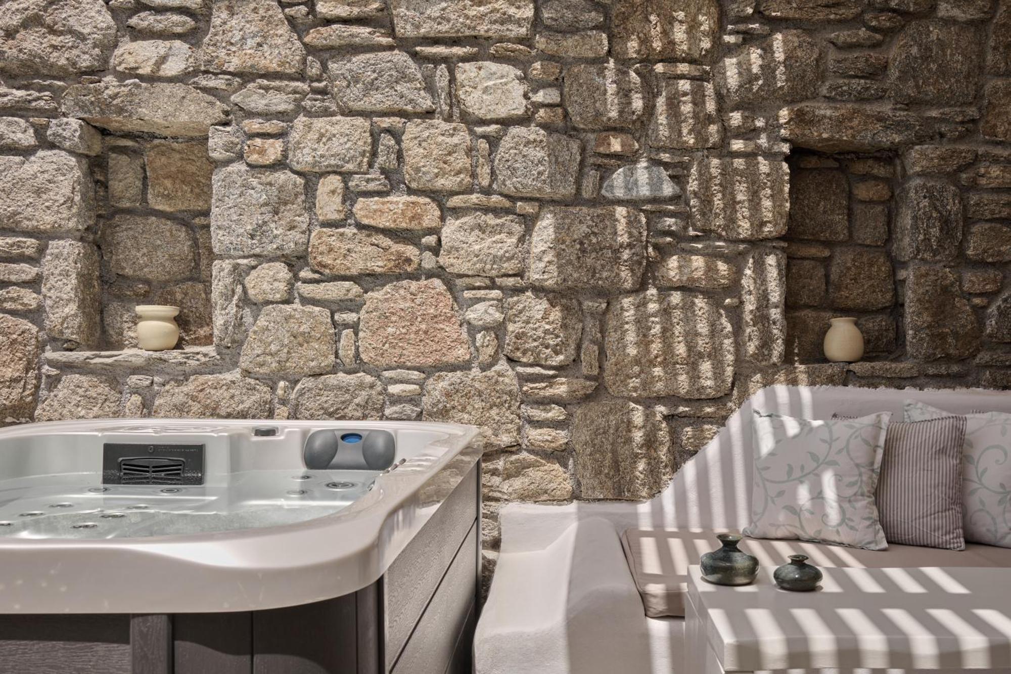 Olvos Luxury Suites Mykonos Mykonos Town Kültér fotó