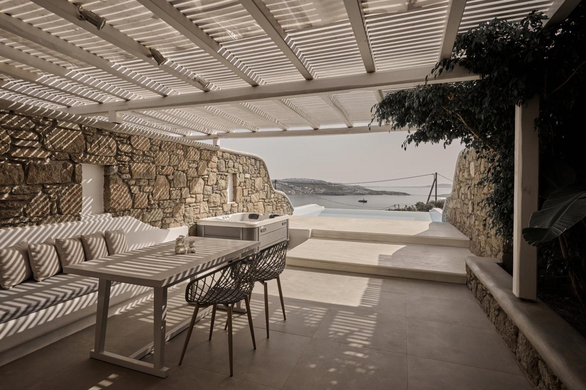 Olvos Luxury Suites Mykonos Mykonos Town Kültér fotó