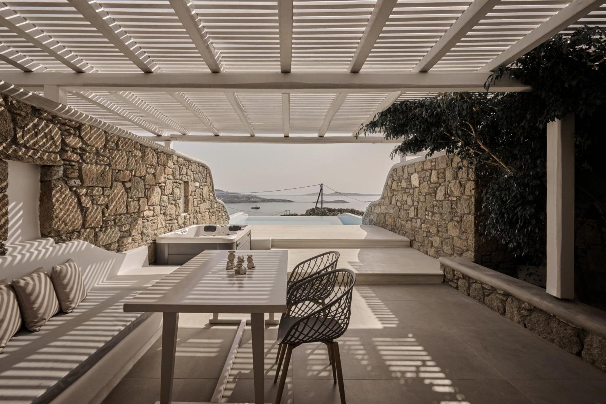 Olvos Luxury Suites Mykonos Mykonos Town Kültér fotó
