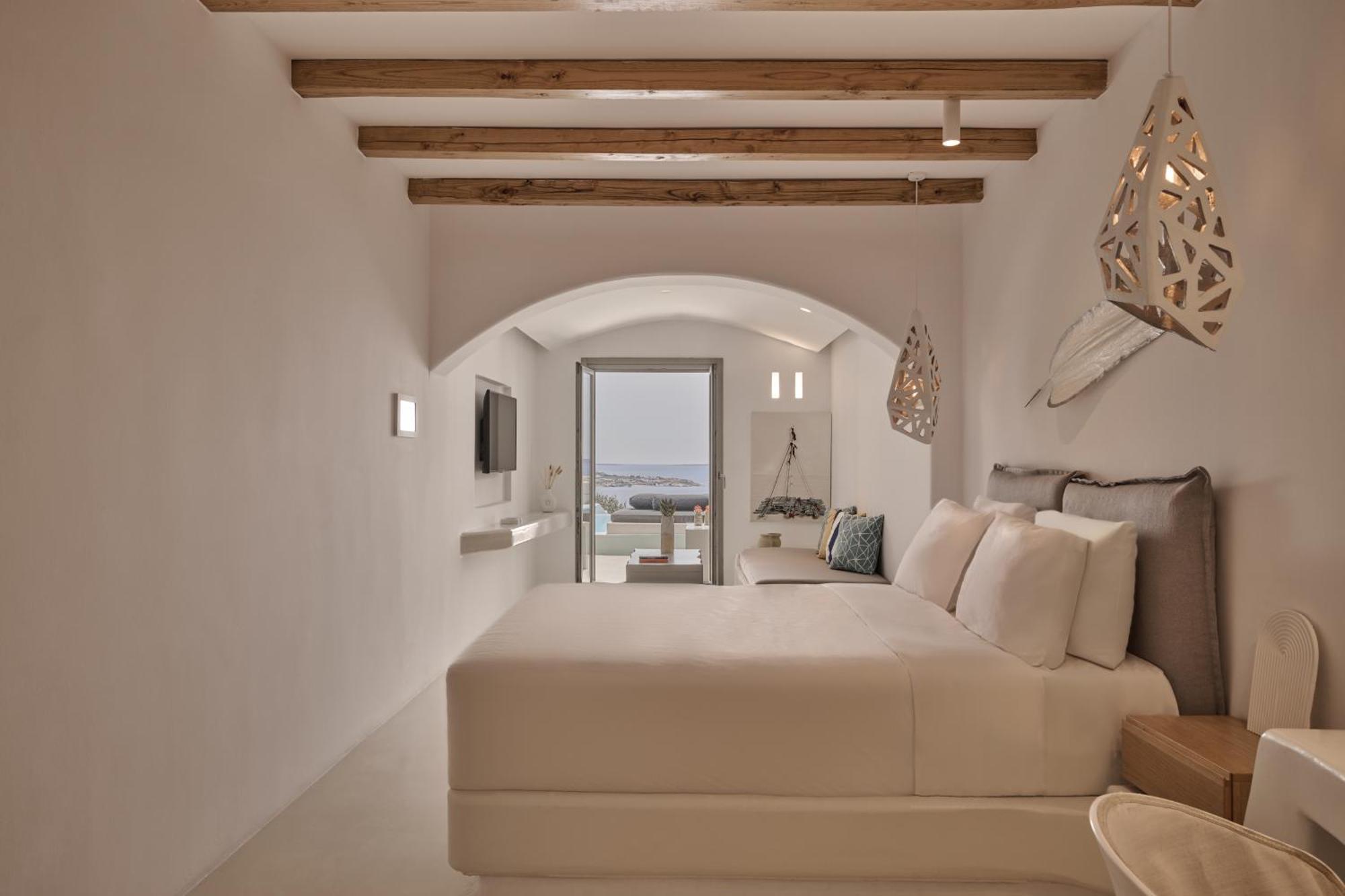 Olvos Luxury Suites Mykonos Mykonos Town Kültér fotó