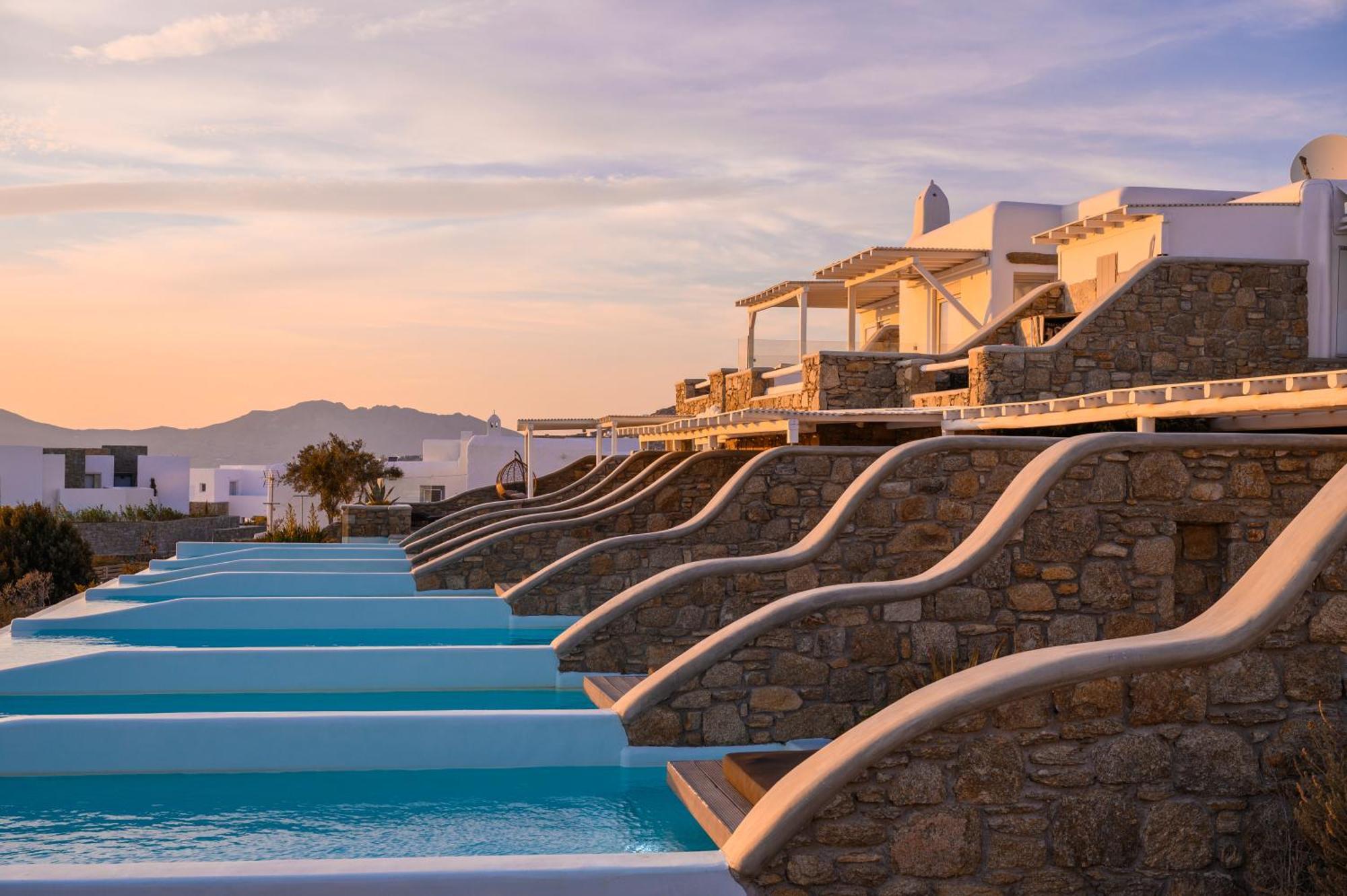 Olvos Luxury Suites Mykonos Mykonos Town Kültér fotó